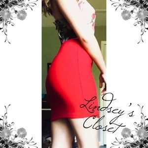 Forever 21 Red Hot Mini Skirt 🔥